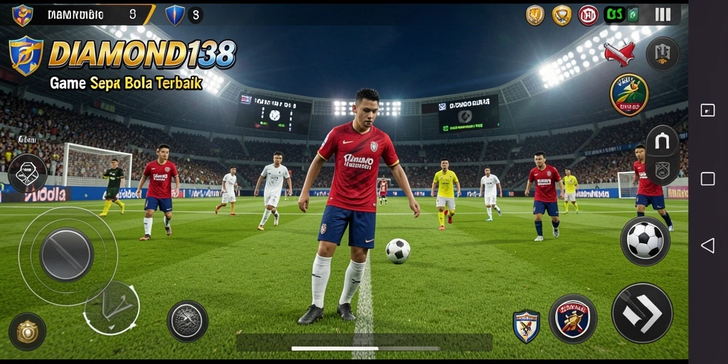 Screenshot gameplay <strong>DIAMOND138</strong> yang penuh aksi di lapangan