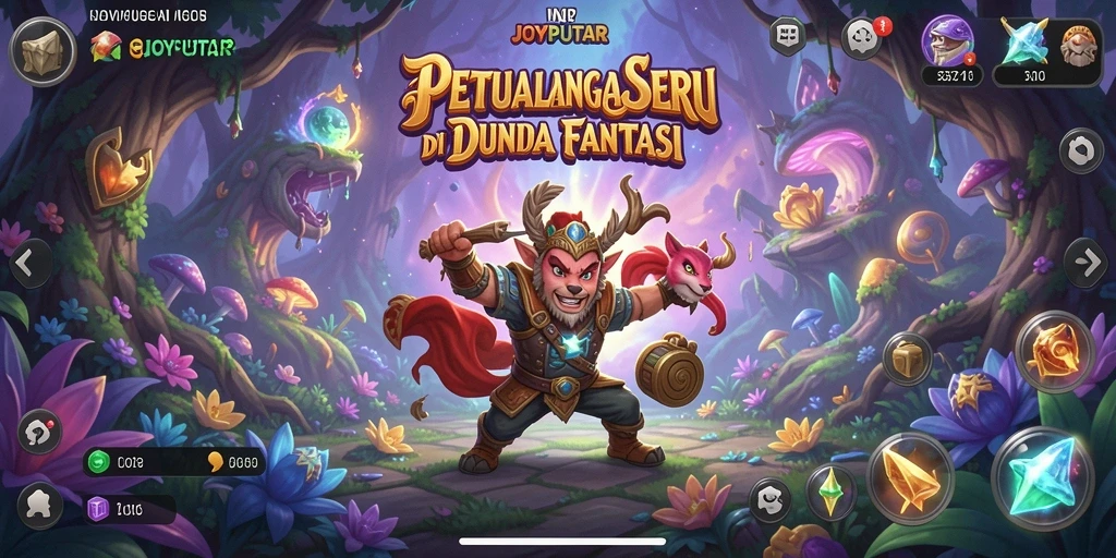 Gameplay mendebarkan JOYPUTAR di dunia petualangan