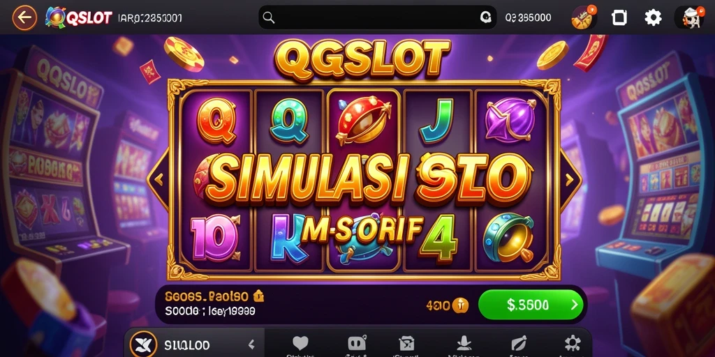 Screenshot gameplay QQSLOT yang menarik dan penuh aksi.